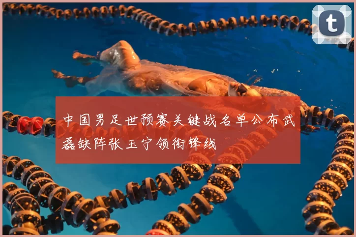 中国男足世预赛关键战名单公布武磊缺阵张玉宁领衔锋线
